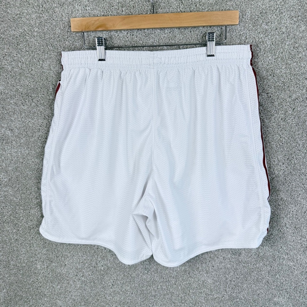 Under Armour South Carolina Gamecocks Men XL White Mesh Athletic Training Shorts - Picture 3 of 7